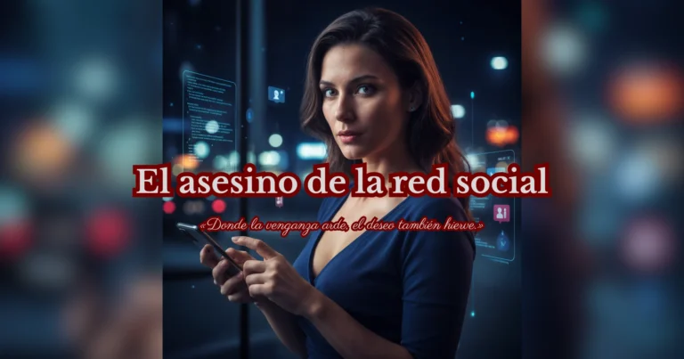 El asesino de la red social - Portada